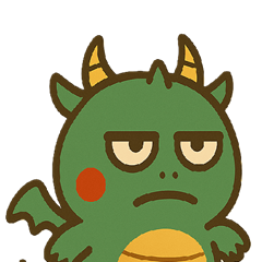 [LINEスタンプ] まるっとドラゴンの贈り物