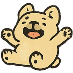 [LINEスタンプ] おしり犬の爆笑ライフ