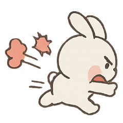 [LINEスタンプ] ぷんすかバニーの日常暴走
