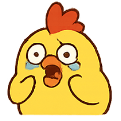 [LINEスタンプ] ぐるぐるチキンの情緒迷走ショー