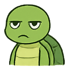 [LINEスタンプ] のんびりカメの静かな反撃