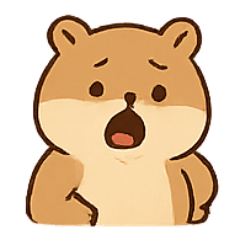 [LINEスタンプ] ムジ 爆発系ハムスター