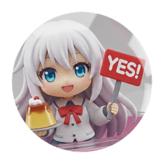 [LINEスタンプ] プリン精霊みなみちゃんカプセルトイ