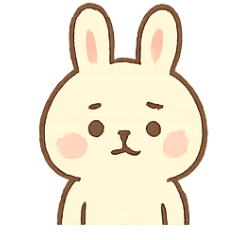 [LINEスタンプ] ふわふわうさぎの気持ち日記