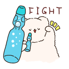 [LINEスタンプ] もふアニマル(夏)