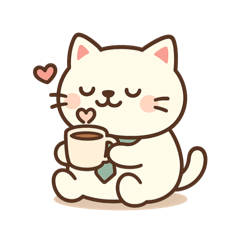[LINEスタンプ] 日常使いスタンプ(ネコ＆ペンギン)