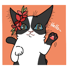 [LINEスタンプ] 猫絵師まなこの気まぐれ猫スタンプ2