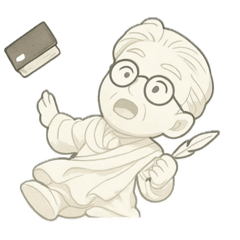 [LINEスタンプ] ドクター・サム（彫像バージョン）