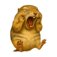 [LINEスタンプ] きゃわいいリチャードソンジリス