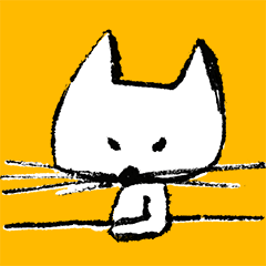 [LINEスタンプ] ネコ会話 その1
