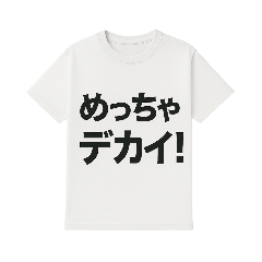 [LINEスタンプ] 白Tシャツ文字スタンプ