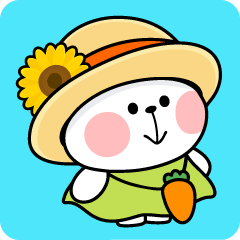 [LINEスタンプ] あまえんぼうさちゃんたちのなつ 2025