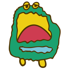 [LINEスタンプ] グリンもじゃ