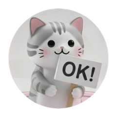 [LINEスタンプ] アメリカンショートヘアカプセルトイ