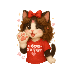 [LINEスタンプ] 超欠用！塔奇喵爆萌日常♡