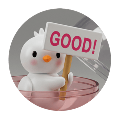 [LINEスタンプ] ハトカプセルトイ