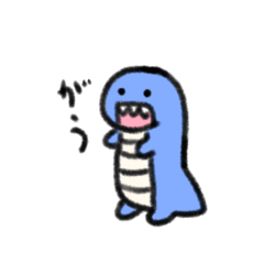 [LINEスタンプ] ゆるい感じの日常恐竜スタンプ