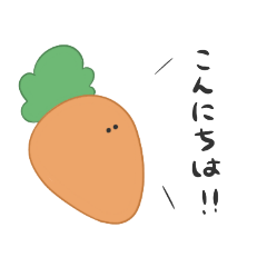 [LINEスタンプ] たべものがなんかいう