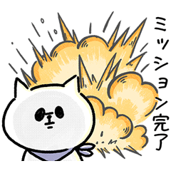 [LINEスタンプ] 海外ドラマで言ってそう_毎日猫さん(更新)