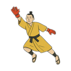 [LINEスタンプ] サッカー侍ゴールキーパースタンプ