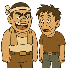 [LINEスタンプ] 広島弁のおっさん兄弟