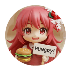 [LINEスタンプ] ハンバーガー＆レモンみなみちゃん
