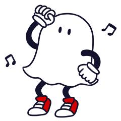 [LINEスタンプ] スニーカーおばけ