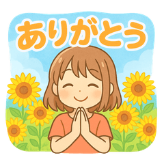 [LINEスタンプ] 可愛い女子ずっと使える夏スタンプ