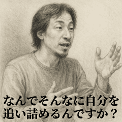[LINEスタンプ] 失恋5-デッサンひろゆき