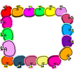 [LINEスタンプ] 楽しげなフレーム風スタンプ