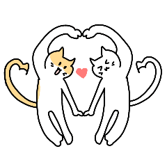 [LINEスタンプ] 猫のちるくくすう
