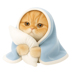 [LINEスタンプ] キュートなコールドキャット （NT）