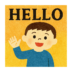 [LINEスタンプ] 無難なスタンプ(英語)の画像（メイン）