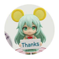 [LINEスタンプ] 黄色いねずみみ精霊ちゃんカプセルトイ