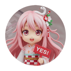 [LINEスタンプ] へび精霊ちゃんカプセルトイ