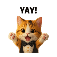 [LINEスタンプ] おすまし猫のひとことスタンプ