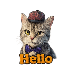 [LINEスタンプ] Cat Kitty 001
