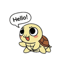 [LINEスタンプ] アキのカメ吉くん