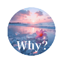 [LINEスタンプ] 英語.癒しの海.Healing sea.English