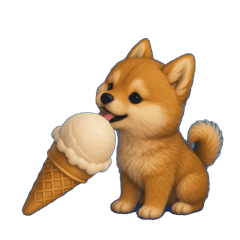 [LINEスタンプ] うごいて楽しい動物園「柴犬」