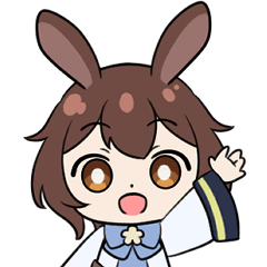 [LINEスタンプ] うさにぺろり vol.1