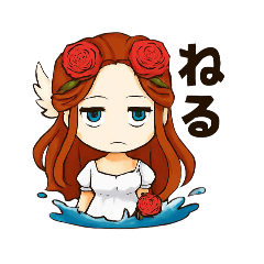 [LINEスタンプ] アフロディーテさん(3)