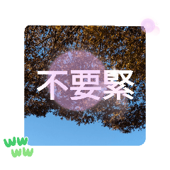 [LINEスタンプ] 台湾語 大自然の落ち葉 挨拶集