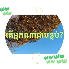 [LINEスタンプ] クメール語タケオで日常挨拶元気