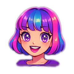 [LINEスタンプ] キラキラ表情パレット