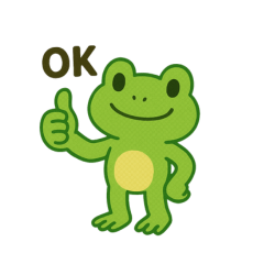 [LINEスタンプ] カエルの夏スタンプ3