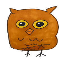 [LINEスタンプ] 兄ふくろうの画像（メイン）