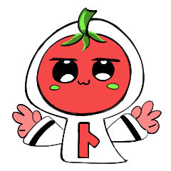 [LINEスタンプ] トマトそのもの