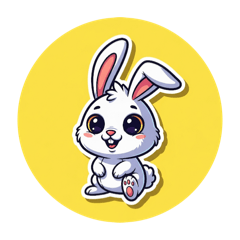 [LINEスタンプ] ラビットちゃんのスタンプ