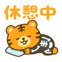 スケスケトラちゃん | LINEスタンプ | YKT2000